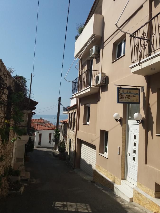Eviali Apartments Límni Esterno foto